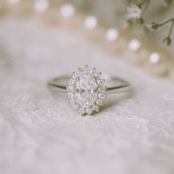 Alternative view of Ring Princess White 925 Sterling Silber mit Zirkonia