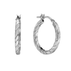 Ohrringe Creolen Nizzaria 925 Sterling Silber