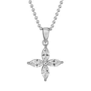 Kette „Eleni“ aus 925er Sterling Silber & Zirkonia