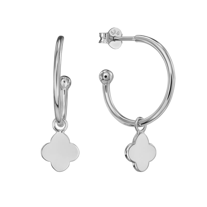 Mini-Creolen „Adonia“ aus 925er Sterling Silber