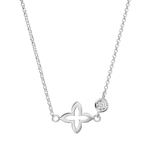 Alternative view of Kette "Coslada" aus 925 Sterling Silber mit Zirkonia