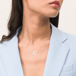 Alternative view of Kette Coslada 1 Blüte 925 Sterling Silber