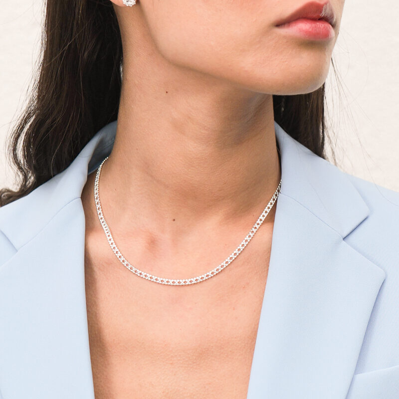 Alternative view of Kette "Tejana" aus 925 Sterling Silber