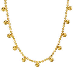 Alternative view of Kette Ramira 925 Sterling Silber goldplattiert