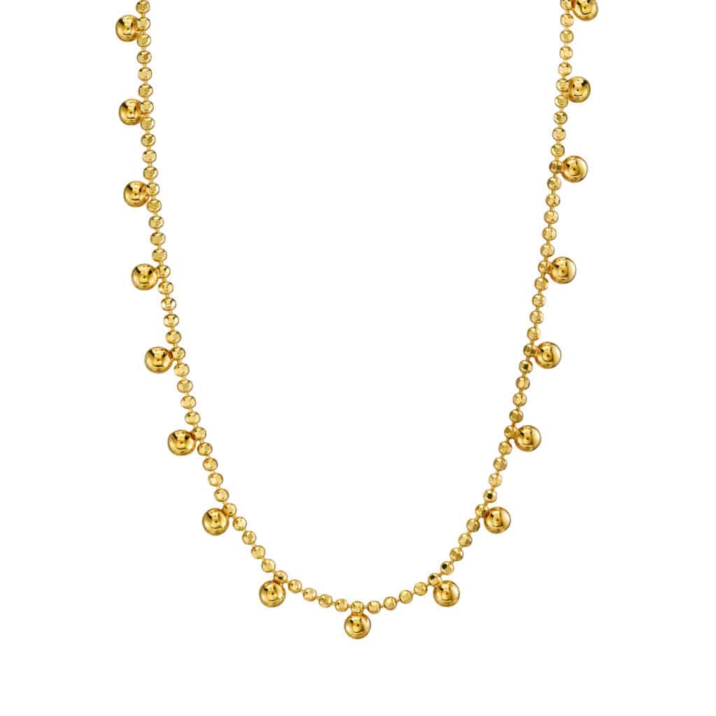 Kette "Ramira" aus 925 Sterling Silber, goldplattiert