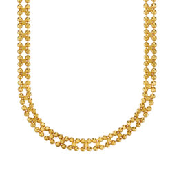 Alternative view of Kette Tejana 925 Sterling Silber goldplattiert