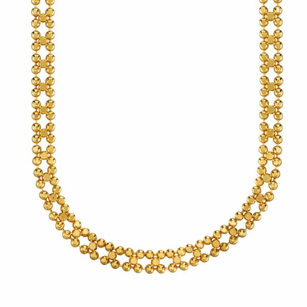 Alternative view of Kette "Tejana" aus 925 Sterling Silber, goldplattiert
