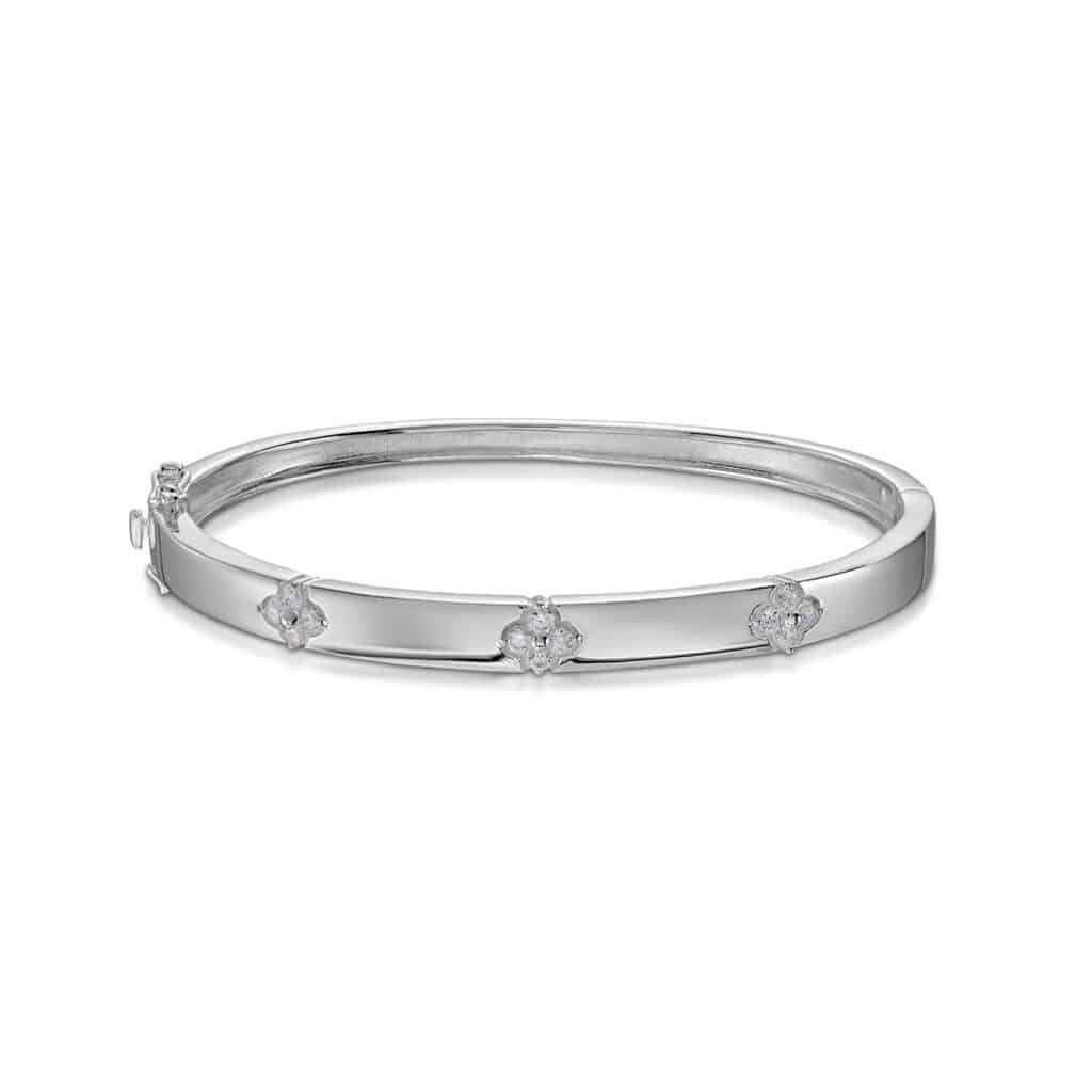 Armreif "Maca" 925 aus Sterling Silber mit Zirkonia