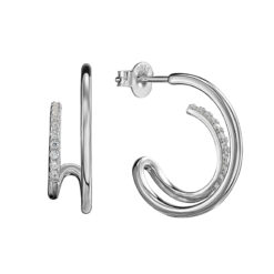 Ohrringe Susanna 925 Sterling Silber Zirkonia