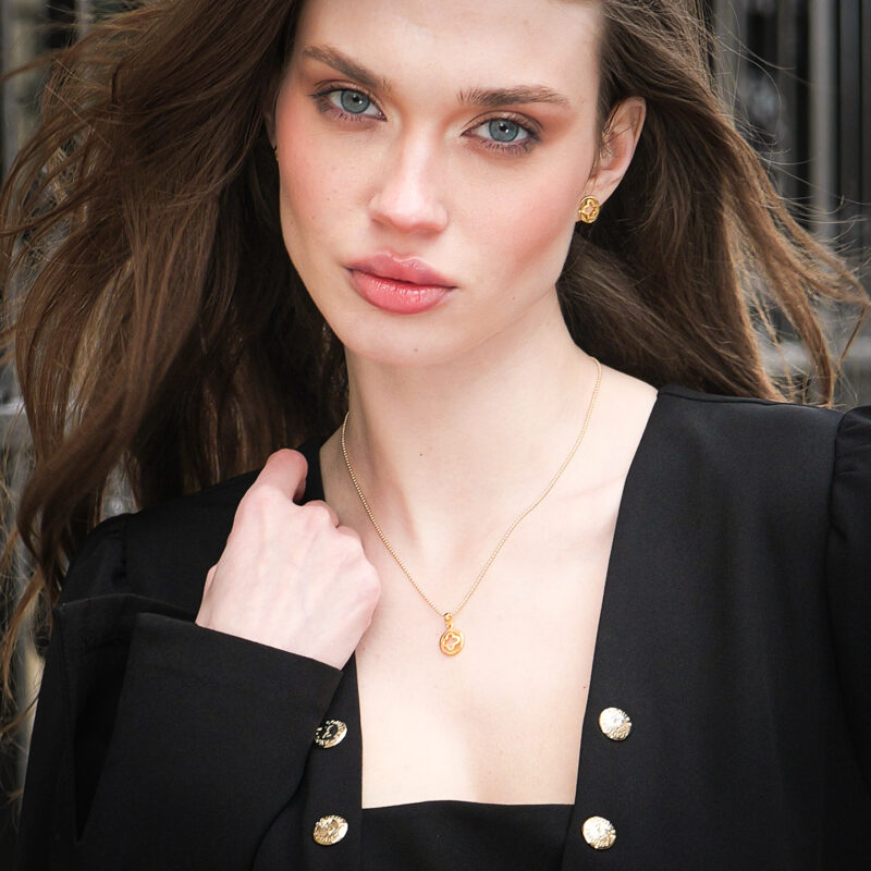 Alternative view of Kette "Moulin" aus 925 Sterling Silber, goldplattiert