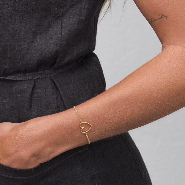 Alternative view of Armband "Gracja" aus 925 Sterling Silber, goldplattiert