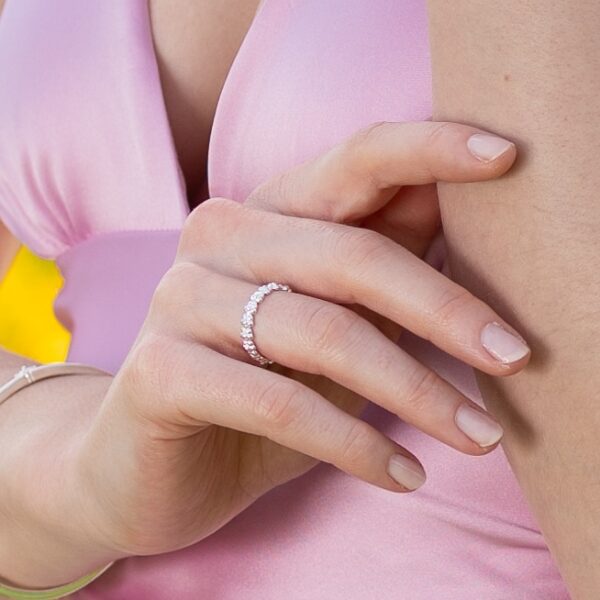 Alternative view of Ring "Telma" aus 925 Sterling Silber