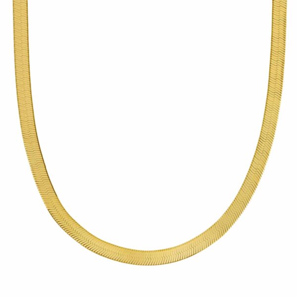 Kette "Tanvania" aus 925 Sterling Silber, goldplattiert