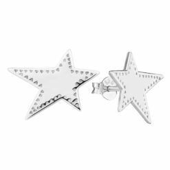 Ohrringe Diva Stern 925 Sterling Silber