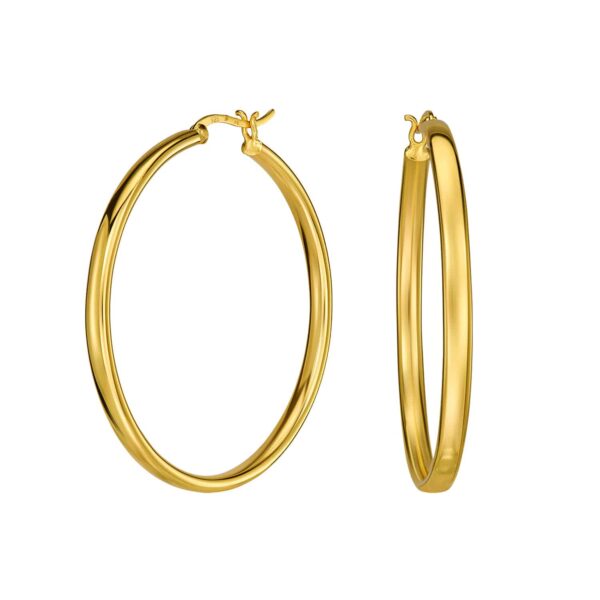 Creolen Marea 925 Sterling Silber goldplattiert