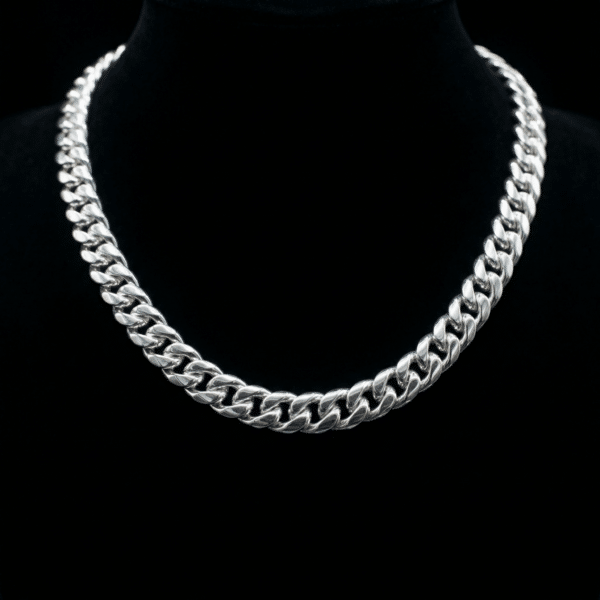 Panzerkette „Cuba“ aus 925er Sterling Silber