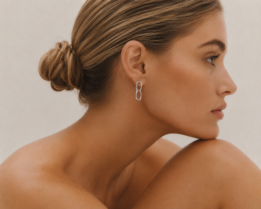 Ohrringe "Eldora" aus 925 Sterling Silber
