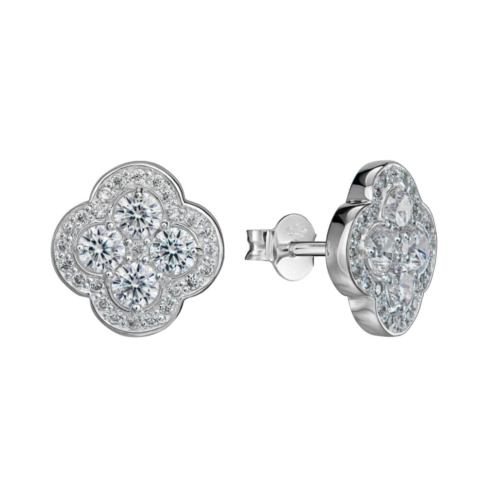 Ohrringe Faviola 925 Sterling Silber mit Zirkonia