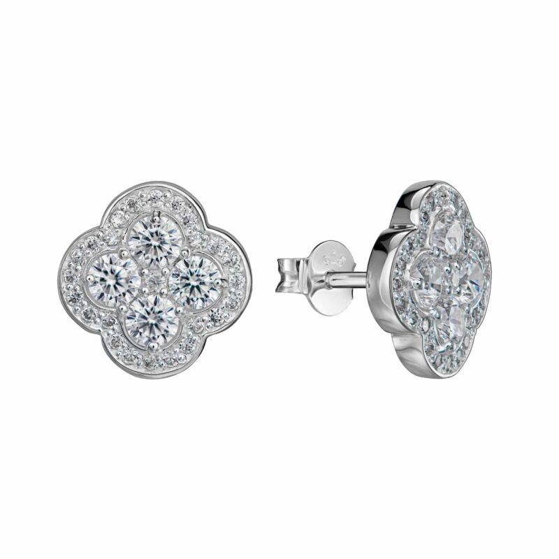 Ohrringe Faviola 925 Sterling Silber mit Zirkonia