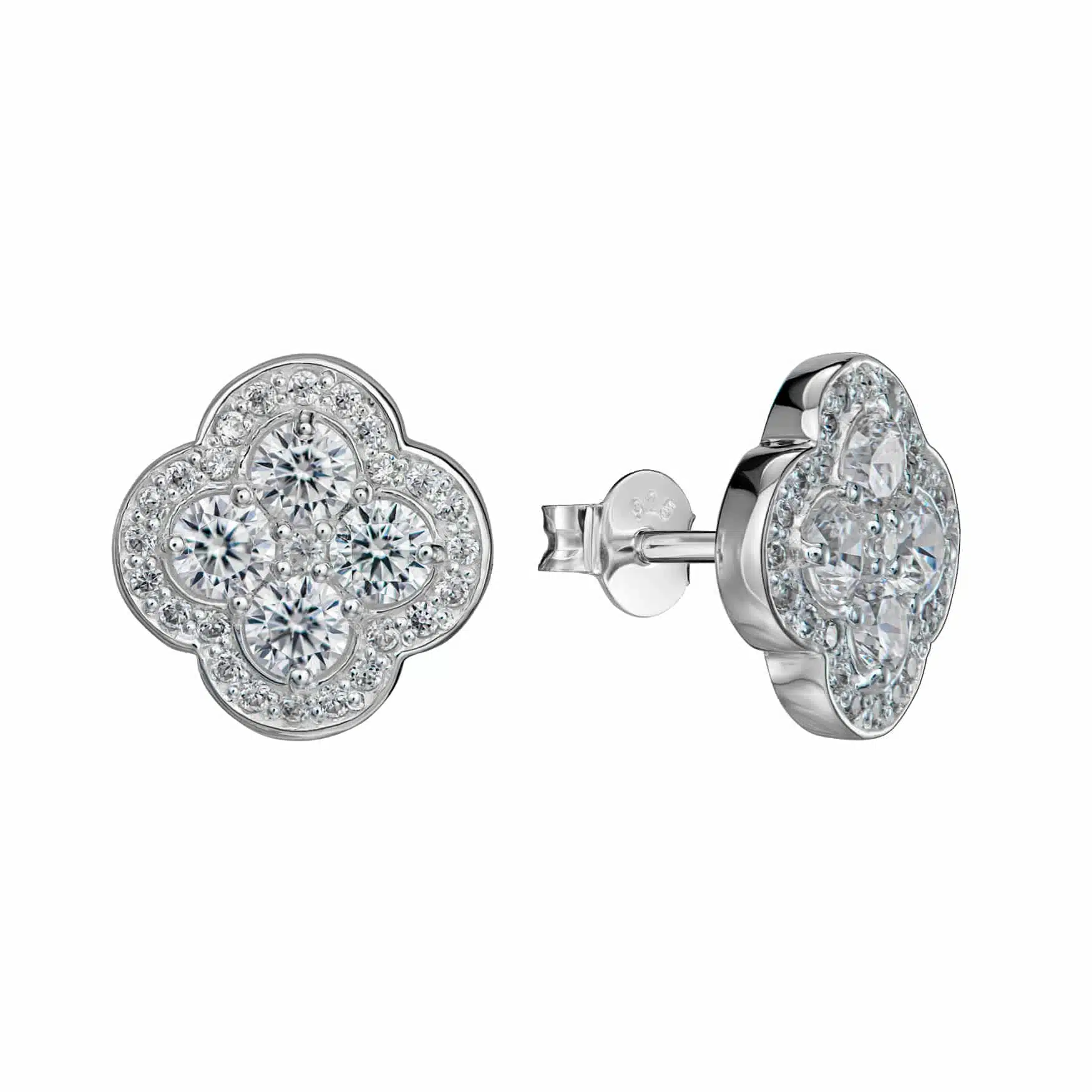 Ohrringe Faviola 925 Sterling Silber mit Zirkonia