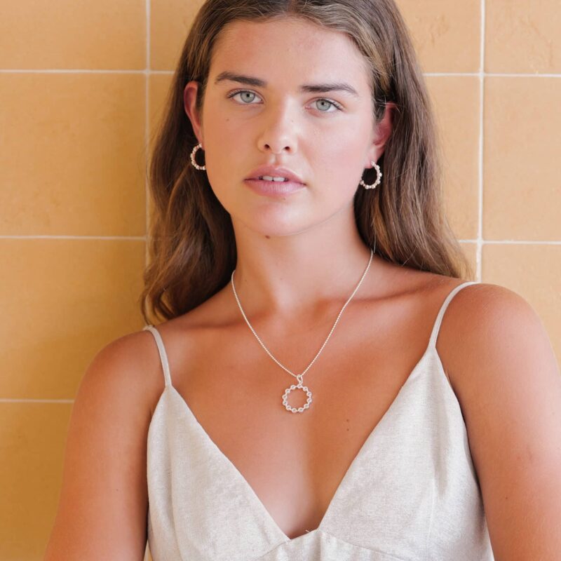 Alternative view of Ohrringe "Nalleli" aus 925 Sterling Silber mit Zirkonia