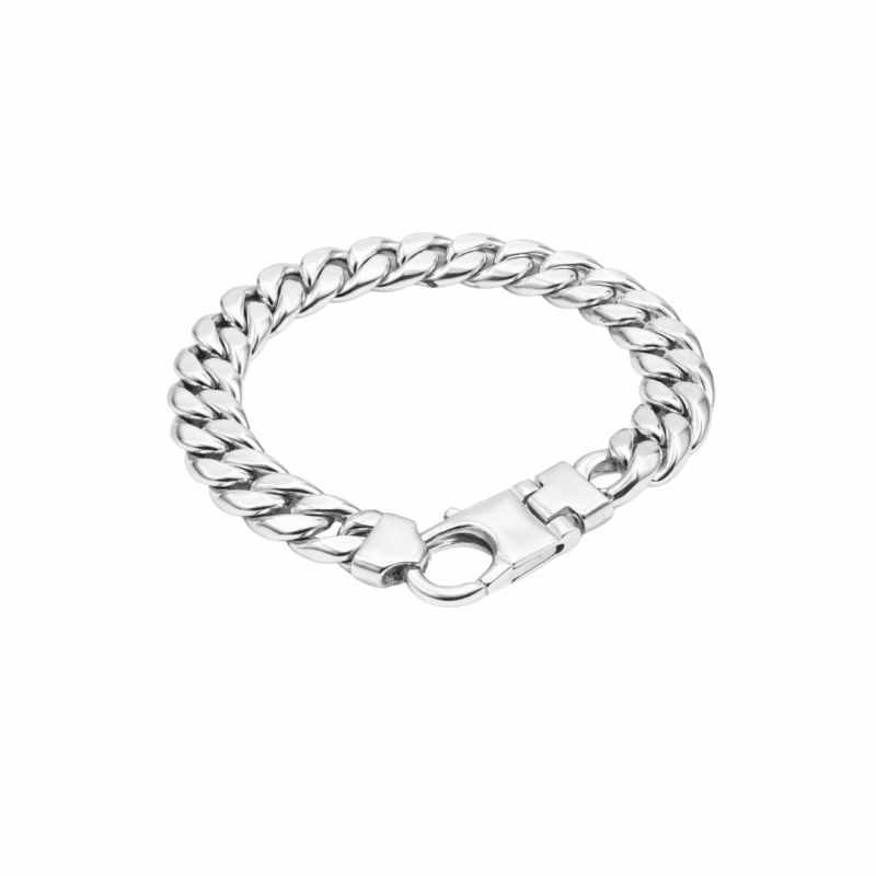 Panzerarmband "Cuba" aus 925er Sterling Silber