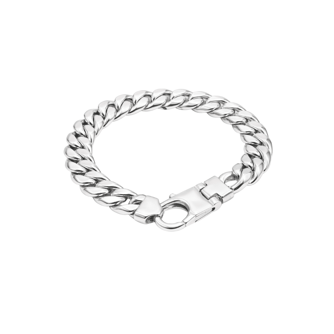 Panzerarmband "Cuba" aus 925er Sterling Silber