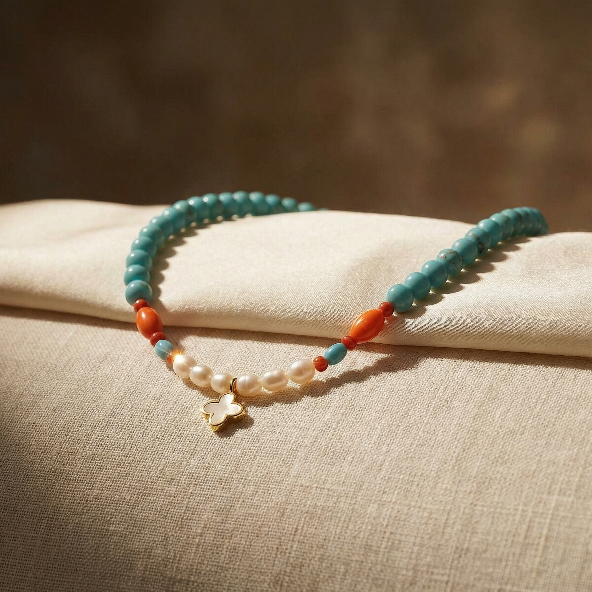 Kugelkette „Coslinha“ aus 925er Sterling Silber, goldplattiert