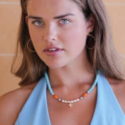 Kugelkette Coslinha 925 Sterling Silber goldplattiert