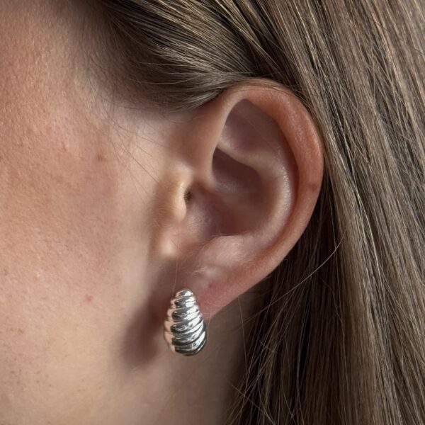 Alternative view of Ohrstecker „Melania“ aus 925er Sterling Silber