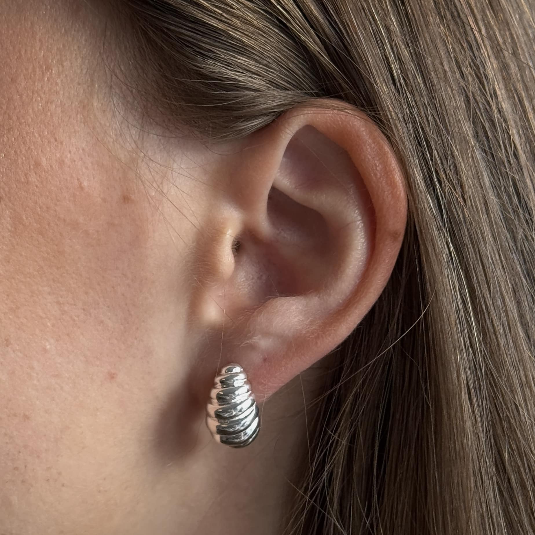 Ohrstecker „Melania“ aus 925er Sterling Silber – Bild 2