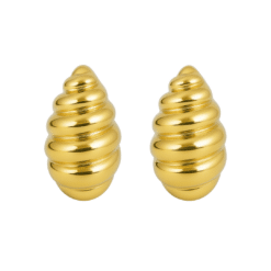 Ohrringe Ohrstecker Melania 925 Sterling Silber goldplattiert