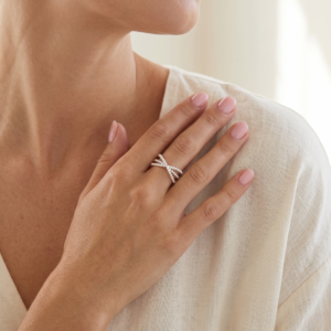 Ring „Loop“ aus 925er Sterling Silber