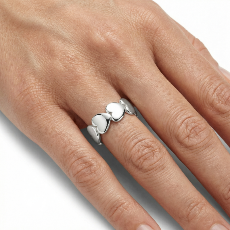 Ring „Amora“ aus 925er Sterling Silber