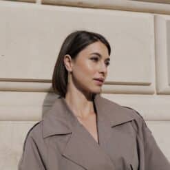 Ohrringe Cascade 925 Sterling Silber goldplattiert