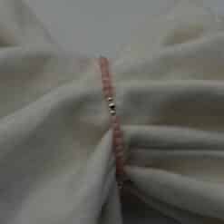 Kugelarmband „Rosalia“ mit Edelstein aus 925er Sterling Silber