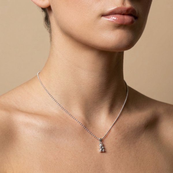 Alternative view of Kette „Teddy“ klein aus 925er Sterling Silber