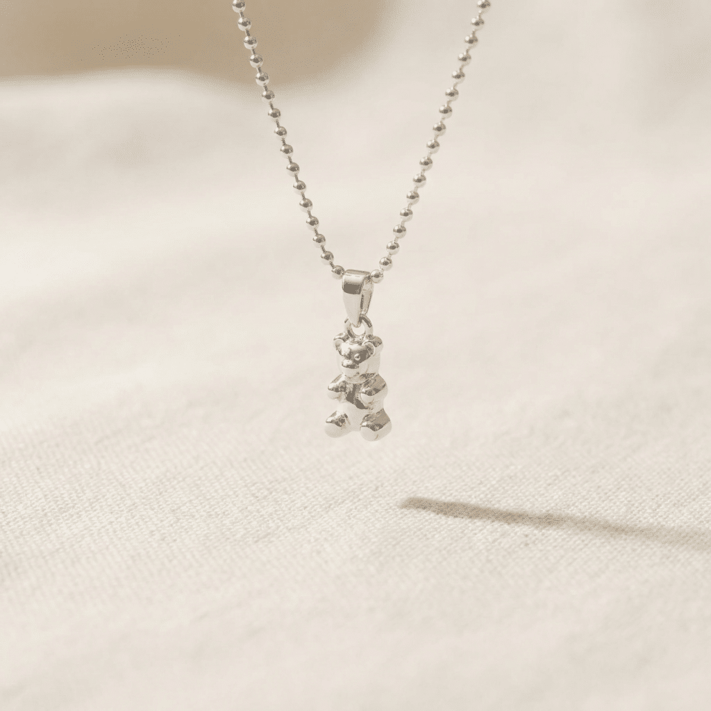 Kette „Teddy“ klein aus 925er Sterling Silber