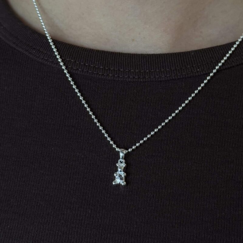 Kette „Teddy“ klein aus 925er Sterling Silber