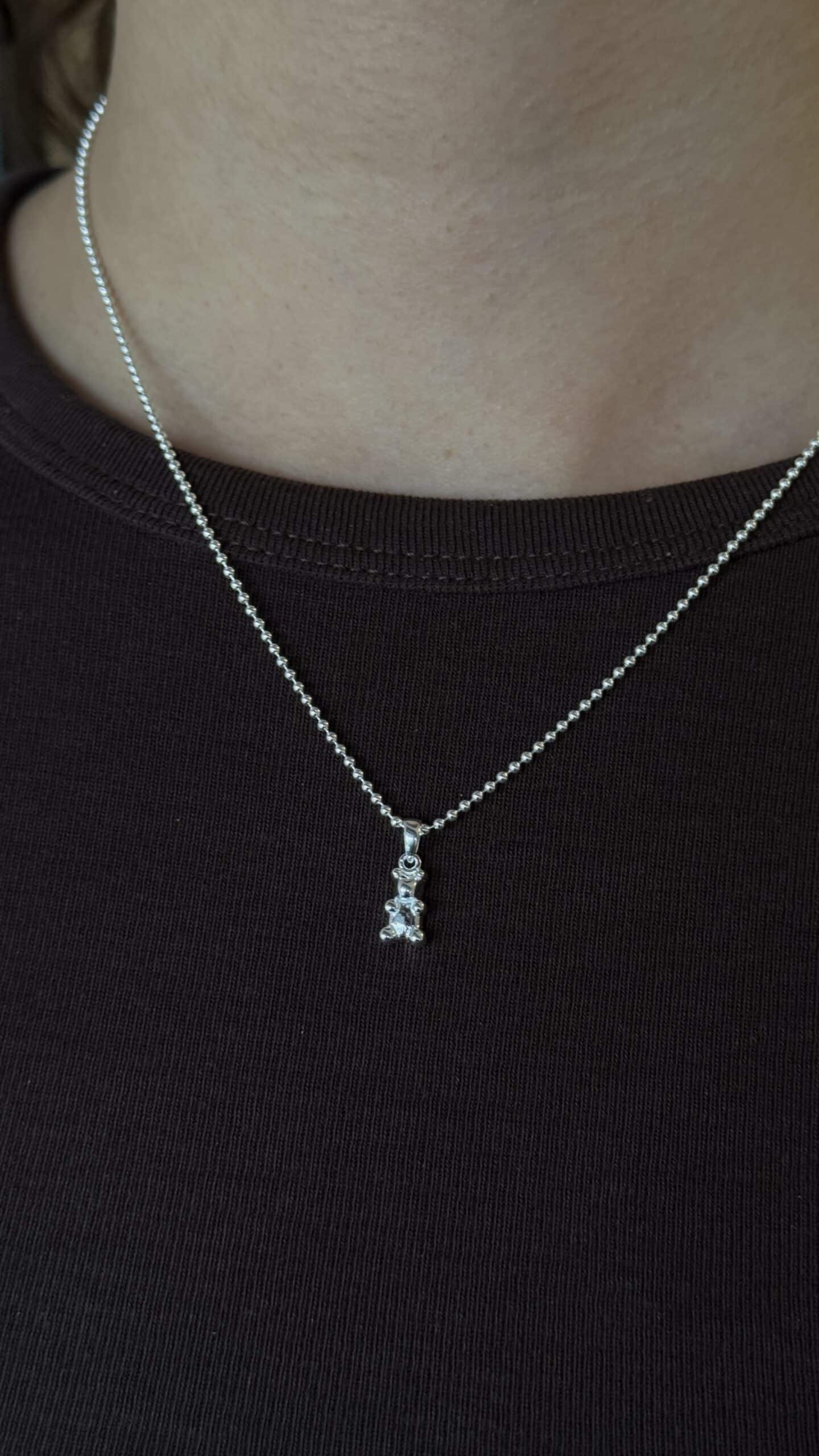 Kette „Teddy“ klein aus 925er Sterling Silber