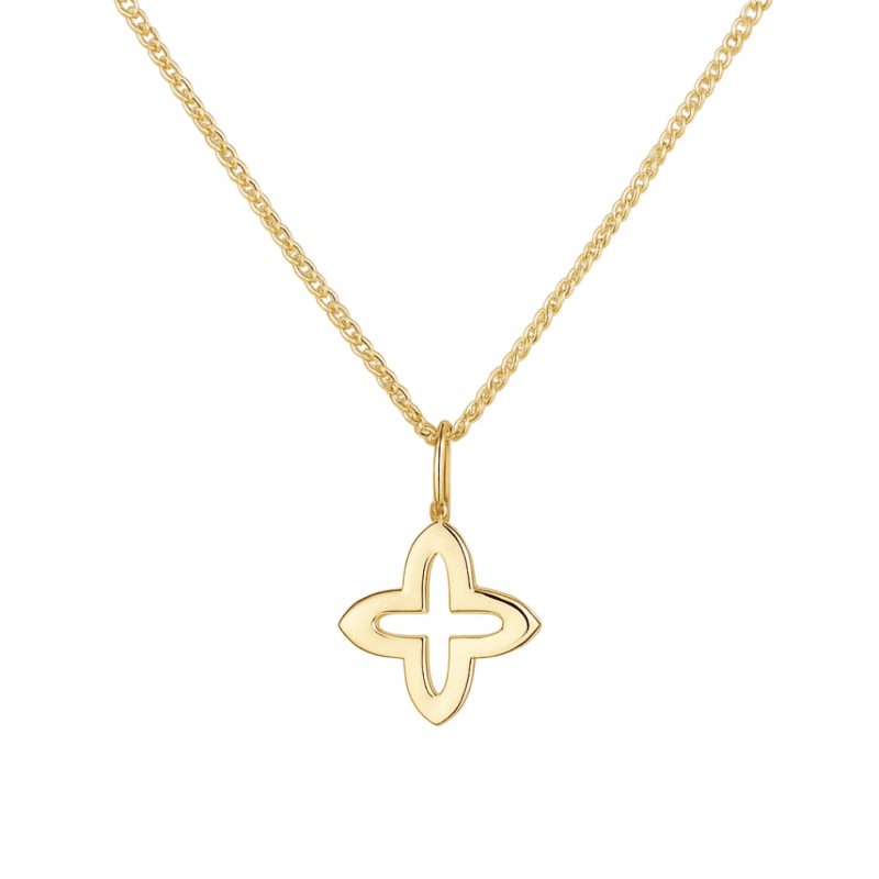 Kette „Cosmini“ aus 925er Sterling Silber, goldplattiert