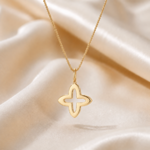 Kette „Cosmini“ aus 925er Sterling Silber, goldplattiert