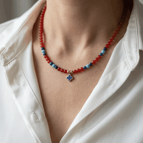 Kugelkette „Nori“ aus 925er Sterling Silber, goldplattiert