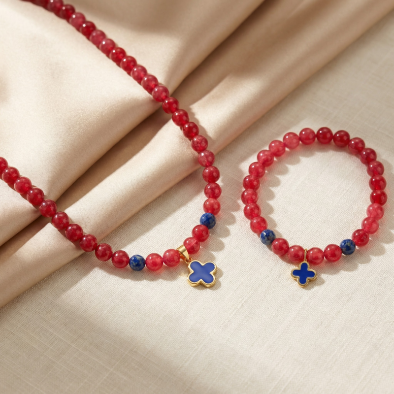 Alternative view of Kugelarmband „Zora“ aus 925er Sterling Silber, goldplattiert