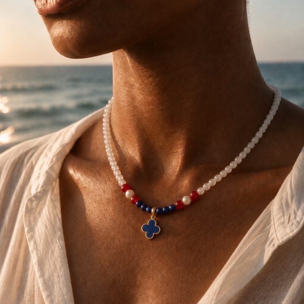 Kugelkette „Lilith“ aus 925er Sterling Silber, goldplattiert
