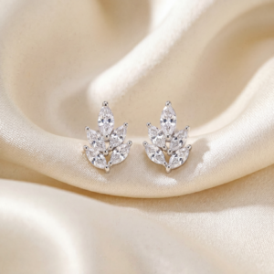 Ohrringe „Lilly“ aus 925er Sterling Silber & Zirkonia