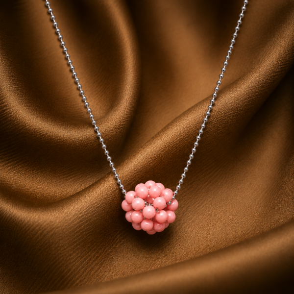 Alternative view of Kette "BERRY MULTICOLOR" Edelstein mit 925 Sterling Silber